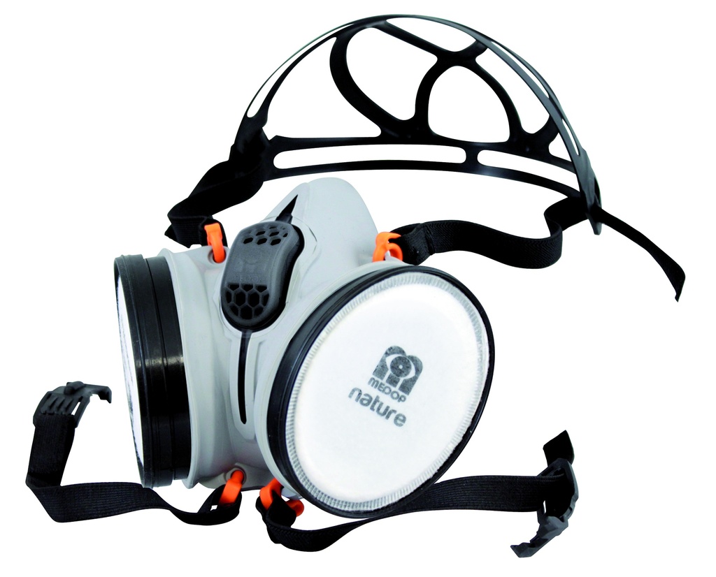 HALFMASKER NATURE FFA2P3 R D 300 GR (1ST)